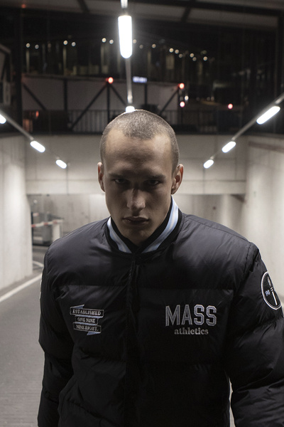 Mass DNM kurtka zimowa Club Winter Jacket - czarna