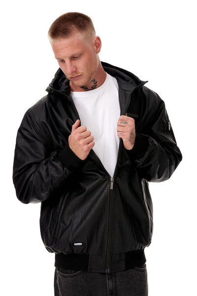 Mass DNM kurtka zimowa Jacket Flyer Quilted - czarna