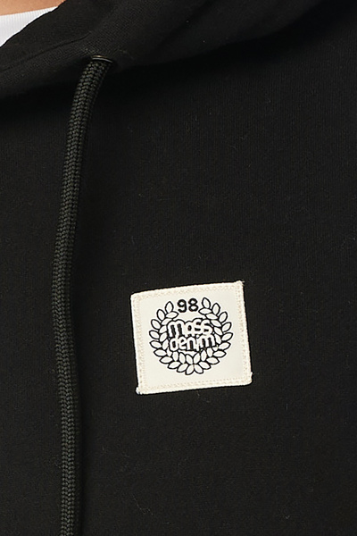 Mass DNM bluza Sweatshirt Patch Hoody czarna