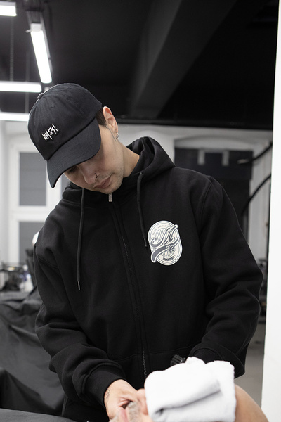 Mass DNM bluza Sweatshirt The One Zip Hoody - czarna