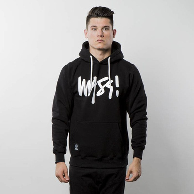 Bluza Mass Denim Sweatshirt Hoody Signature - black