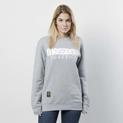 Mass DNM damska bluza Sweatshirt Crewneck Classics WMNS - light heather grey