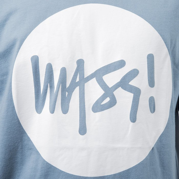 Mass Denim sweatshirt bluza Signature crewneck steel blue