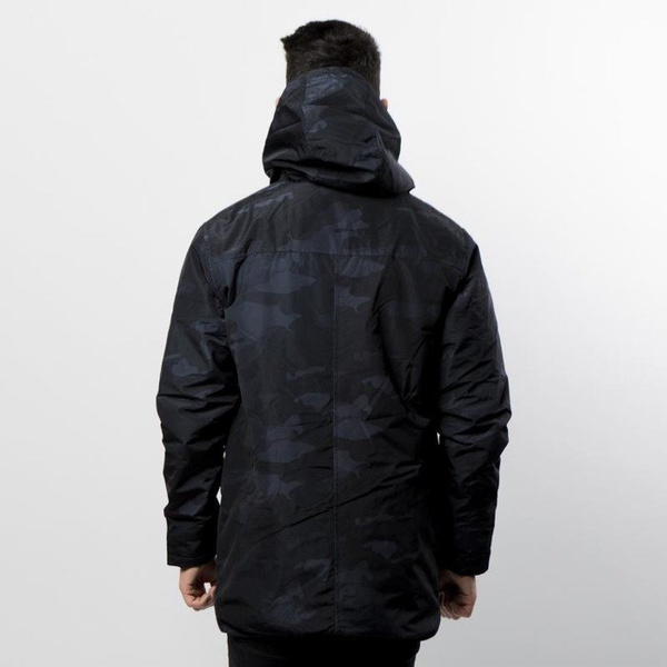 Mass DNM kurtka zimowa District Jacket Parka - black camo