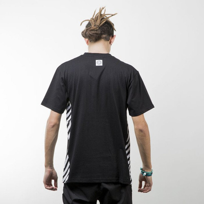Mass Denim koszulka t-shirt Stripes Logo black
