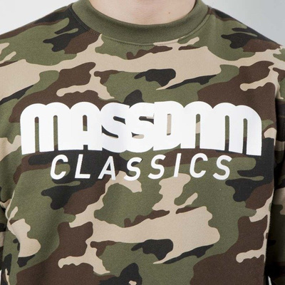 Mass DNM bluza Sweatshirt Crewneck Classics - woodland camo