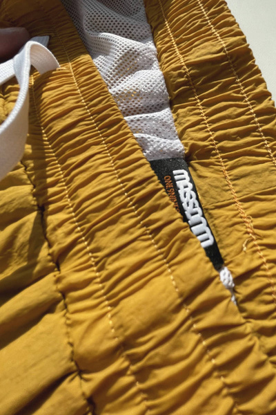 Mass DNM szorty Signature Patch Sport Shorts - piaskowe