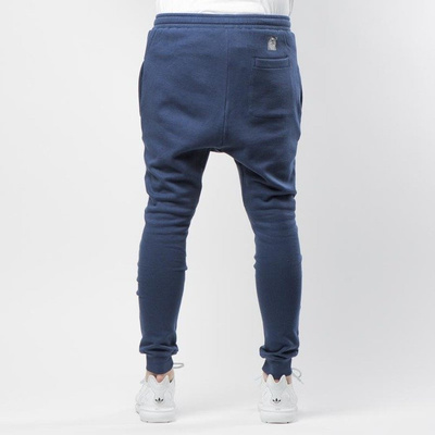Mass DNM spodnie dresowe Trace Joggers Sweatpants - navy