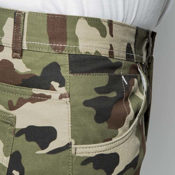 Mass DNM spodnie Base Joggers Sneaker Fit - woodland camo