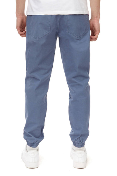 Mass DNM Joggers Pants Signature 2.0 Tapered Fit - stalowe