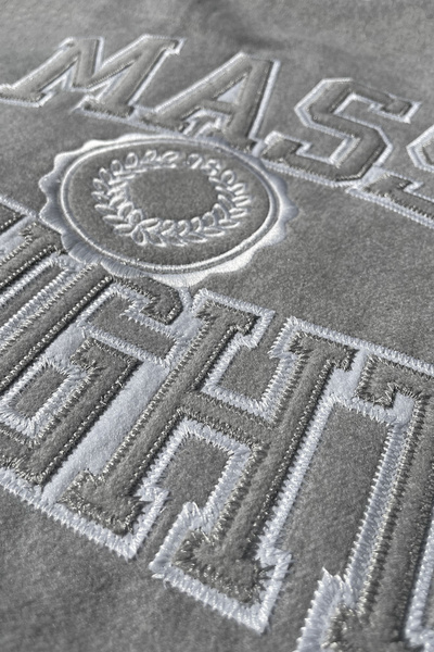 Mass DNM kurtka Jacket Athletic Baseball - jasnoszara