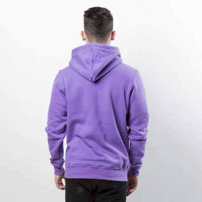 Mass DNM bluza Signature SL Embroidered Sweatshirt Hoody - purple LIMITED EDITION 