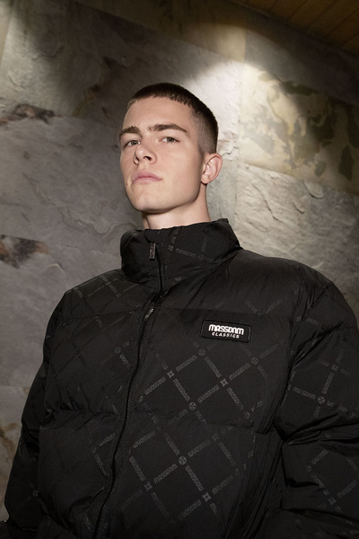 Mass DNM kurtka zimowa Jacket Monogram - black