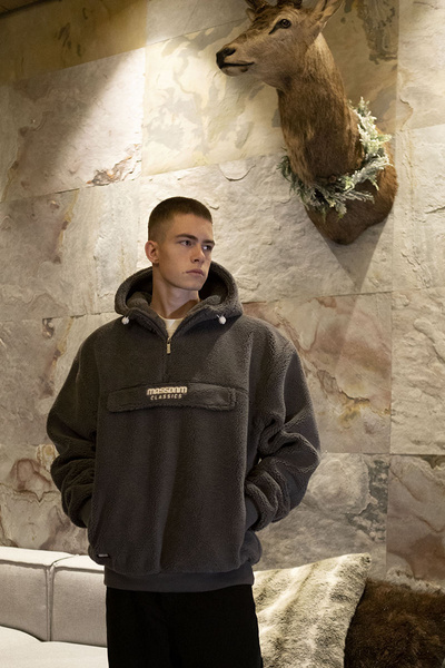 Mass DNM kurtka Jacket Frontside 2.0 - szara