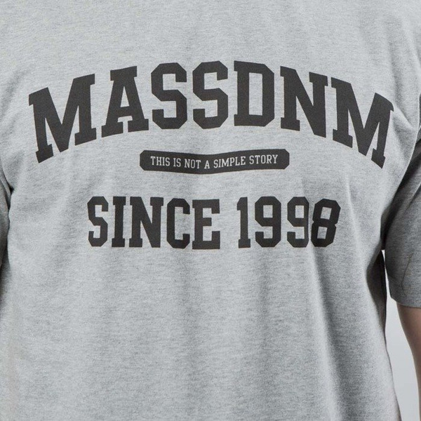 Mass DNM koszulka T-shirt Campus - light heather grey