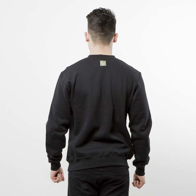 Mass Denim bluza crewneck Ptrol black