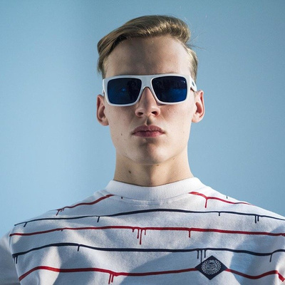 Mass Denim okulary przeciwsłoneczne Icon white SS2017