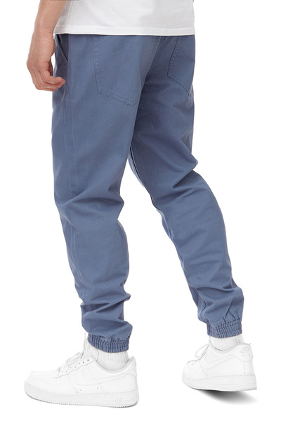 Mass DNM Joggers Pants Signature 2.0 Tapered Fit - stalowe