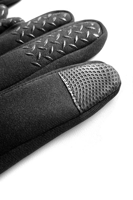 Mass DNM rękawiczki Signature Soft Shell Gloves - czarne