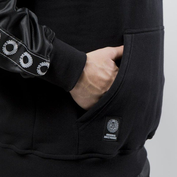 Mass DNM bluza Sweatshirt Hoody Stripe - black QUICKSTRIKE