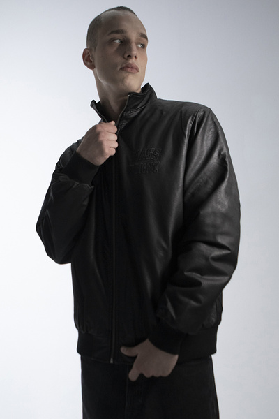 Mass DNM kurtka Jacket Athletic Leather - czarna