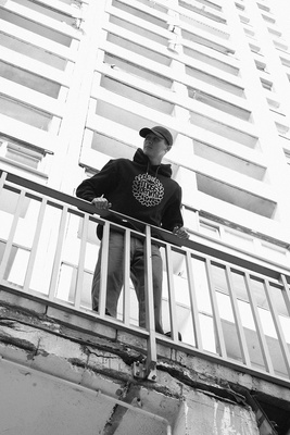 Mass DNM bluza Sweatshirt Patchwork Hoody szara