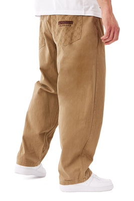 Mass DNM spodnie Pants Nexus Extra Baggy Fit - beżowe