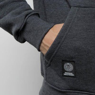 Bluza Mass Denim Sweatshirt Hoody Drip Top - dark heather grey