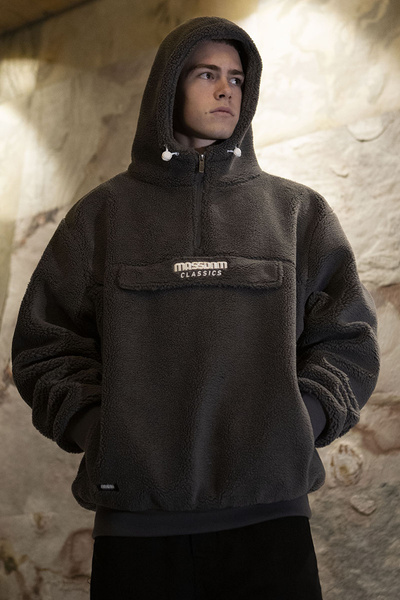 Mass DNM kurtka Jacket Frontside 2.0 - szara