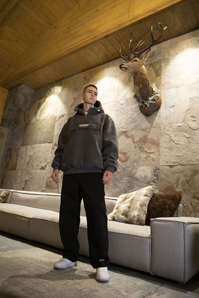 Mass DNM kurtka Jacket Frontside 2.0 - szara