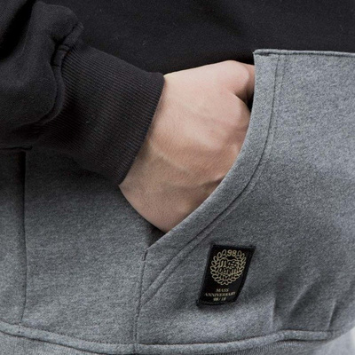 Mass DNM bluza Sweatshirt Hoody Master - black
