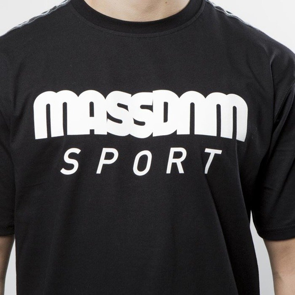 Mass DNM koszulka T-shirt Stripe - black QUICKSTRIKE