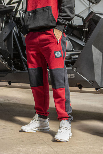 Mass DNM spodnie dresowe Berg Sport Sweatpants - żółte