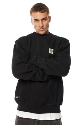 Mass DNM bluza Sweatshirt Patch Crewneck - czarna