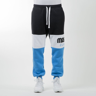 Mass Denim spodnie dresowe sweatpants Classics Cut black / blue