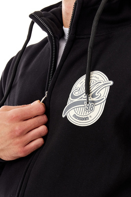 Mass DNM bluza Sweatshirt The One Zip Hoody - czarna