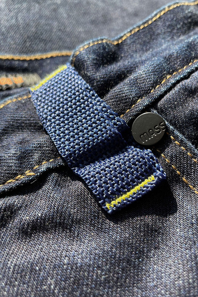 Mass DNM spodnie Jeans Chino Original Baggy Fit - granatowe