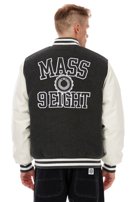 Mass DNM kurtka Jacket Athletic Baseball - ciemnoszara