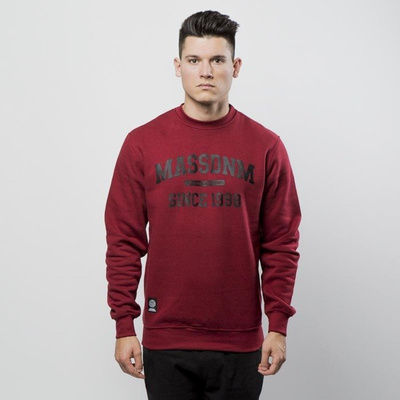 Mass DNM bluza Sweatshirt Crewneck Campus - claret