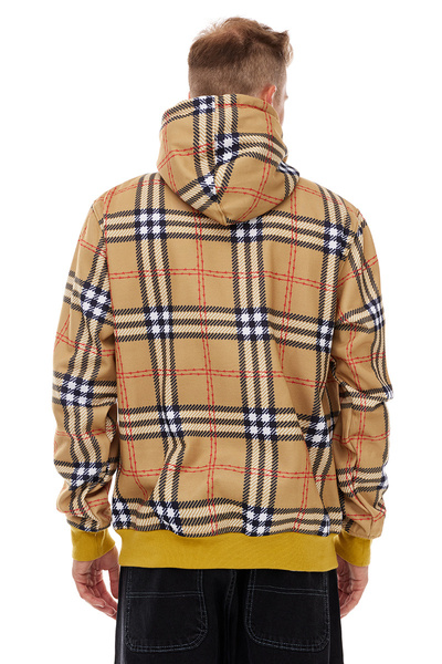Mass DNM bluza Sweatshirt Tartan Hoody - wielokolorowa