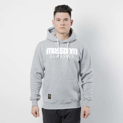 Mass DNM bluza Sweatshirt Hoody Classics - light heather grey