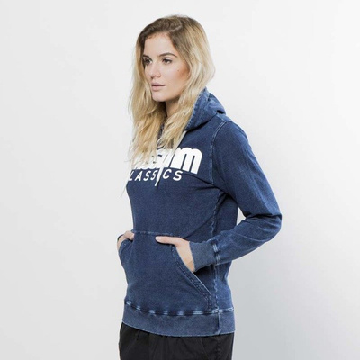 Mass DNM damska bluza Sweatshirt Hoody WMNS Classics - dark blue LIMITED EDITION
