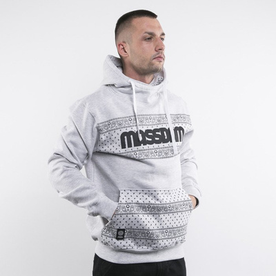 Mass Denim bluza Compton Hoody light heather grey