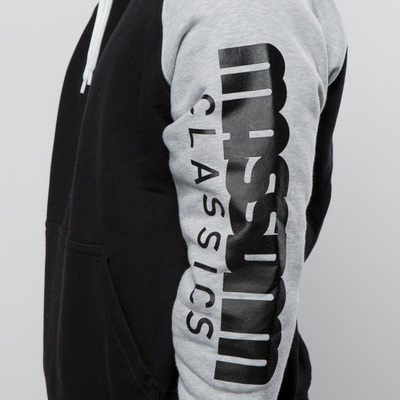 Mass DNM bluza Sweatshirt Hoody Section - black 