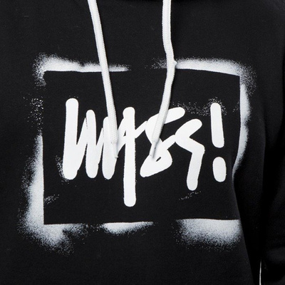 Mass DNM bluza Sweatshirt Hoody Street Sign - black