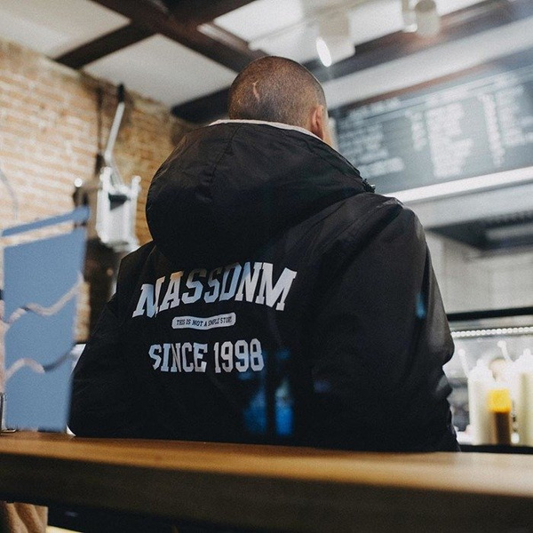 Mass DNM kurtka Campus Jacket - black