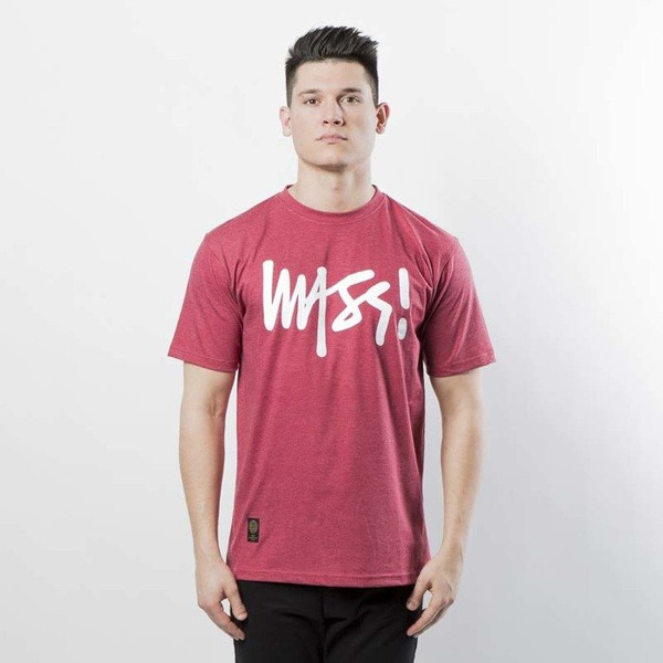 Mass DNM koszulka Signature T-shirt - heather claret