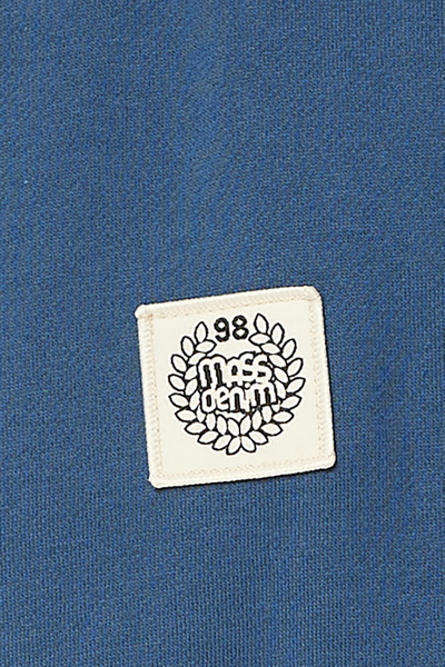 Mass DNM bluza Sweatshirt Patch Crewneck - stalowa