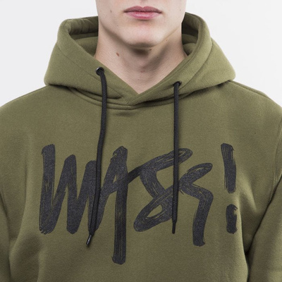 Mass Denim bluza hoody Signature Handmade khaki