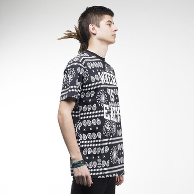 Mass Denim koszulka t-shirt Where is Eazy black